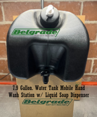 #ad 7.9 Gallon. Water Tank Mobile Hand Wash Station w Liquid Soap Dispenser $139.95