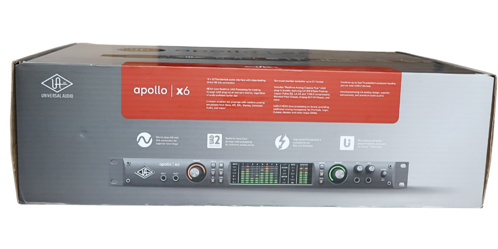 Universal Audio Apollo X6 Thunderbolt 3 Audio Interface for sale