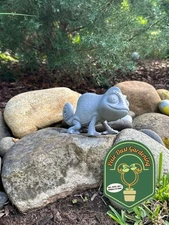 Pascal Disney Garden Statue Flower Decor Festival Epcot Parks Tangled Gift