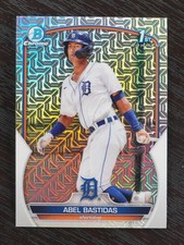 2023 Bowman - Chrome Prospects Abel Bastidas #BCP-113 Mojo Refractor (RC)