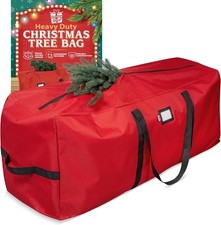 Christmas Tree Storage Bag Waterproof 9ft Red