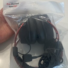 HyperX Black Red Wired Gaming Headset Boom Mi...