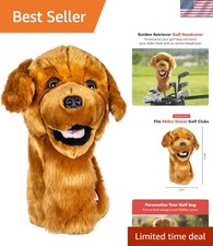 Daphne's Golden Retriever Golf Driver Headcover