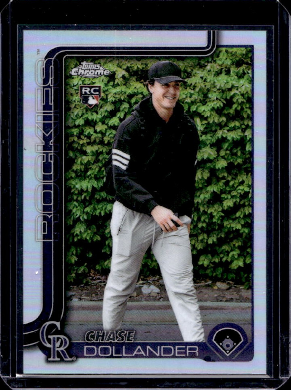2025 Topps Chrome Update Chase Dollander Image Variation RC SP SSP #USC18