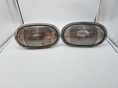 Couple front driving head Lights Lamborghini 350 GT headlight headlights lens