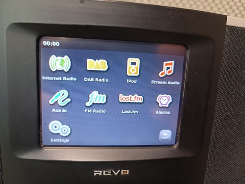 REVO IKON DAB FM Digital I-POD AUX LAN Out Internet Radio Touchscreen - Bild 5 von 12