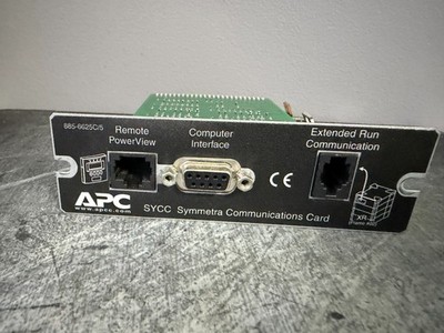 Apc Sycc Symmetra Communications Netzwerkkarte 885-6625c/5 640-0402c