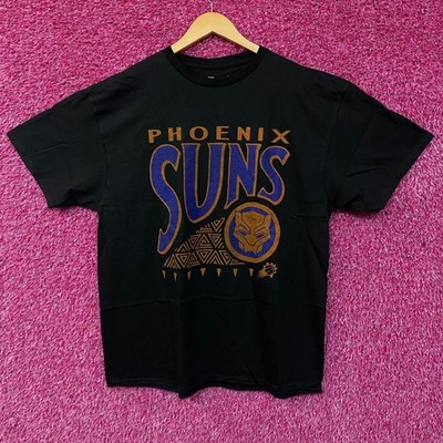 Junk Food Phoenix Suns NBA x Marvel Black Panther Wakanda Forever T-Shirt XL