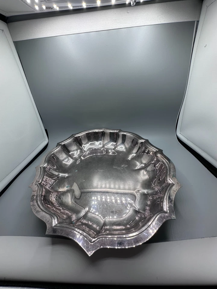 Chippendale International Silver Co. de colección Bandeja para servir plato plato Foto 4 de 4