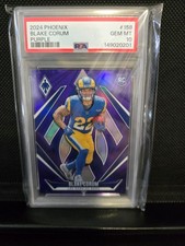 2024 Panini Phoenix - Rookies Blake Corum #158 Purple (RC) Psa10