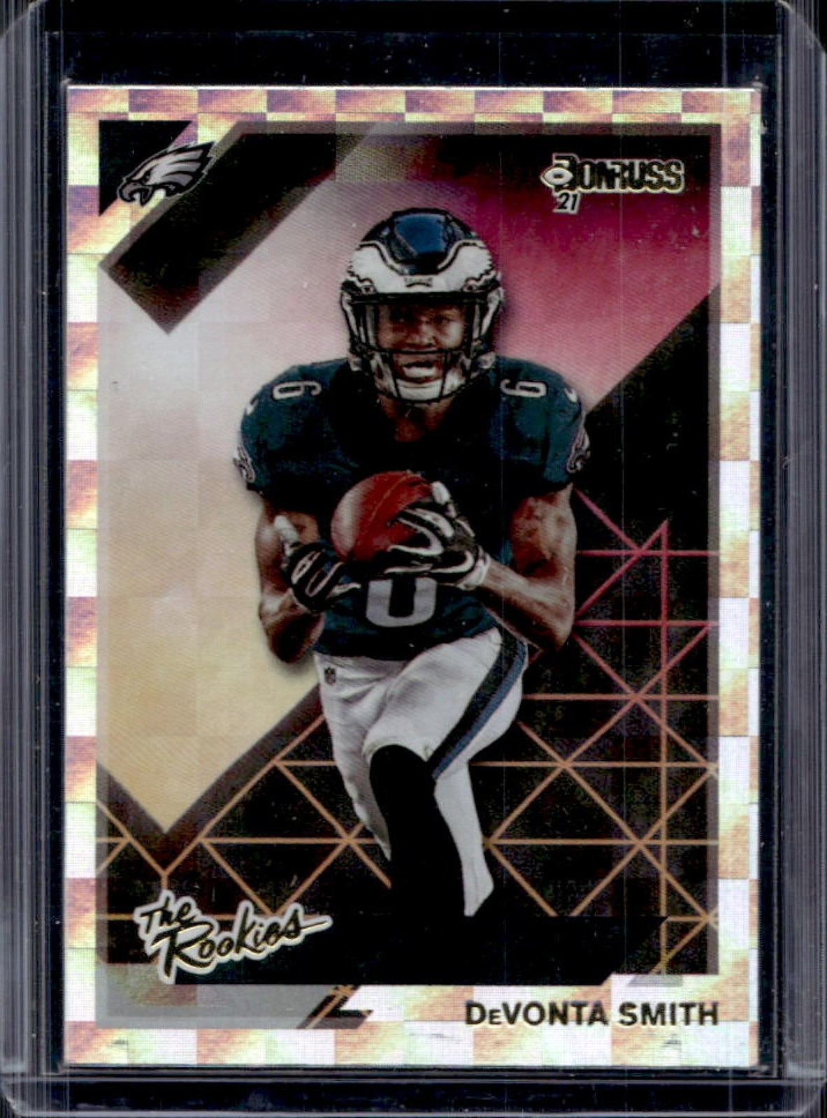 2021 Panini Donruss DeVonta Smith The Rookies Rookie RC #TR-DVS Eagles