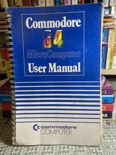 Commodore 64 Microcomputer User Manual 1984 Spiral Bound