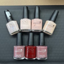 CND Vinylux Nail Polishes - Lot Of 7 Excellen...