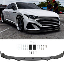 Glanz Schwarz Frontspoiler Spoilerschwert Spoilerlippe Für VW Arteon R-Line