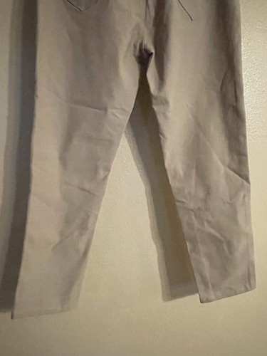 Sabrina Lauren Capri Ankle Pants Skinny Slim Super Stretch Tan Womens 10 - Picture 7 of 8