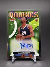 JALEN PICKETT 2023-24 Topps Finest Rookies AUTOGRAPHS #RFA-JPI DENVER NUGGETS RC