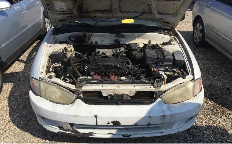 Driver Left Side View Mirror Manual 2 Door Fits 97-99 MIRAGE 820967 - Image 2 of 4