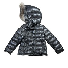 Moncler Puffer Ski Fur Lined Hooded Designer Jacket Unisex Kids Size 6 116 cm