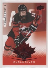 2021 Upper Deck Team Canada Juniors Exclusives 107/250 Renata Fast #53 m0p