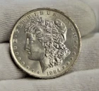1884 O US Morgan Silver Dollar $1 Unc