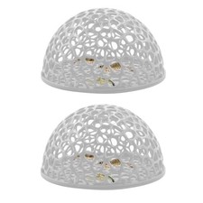 2 PCS Shrimp Dome Hide, Aquarium Shrimp Cave Hideout, Shrimps Hides, Tunnel