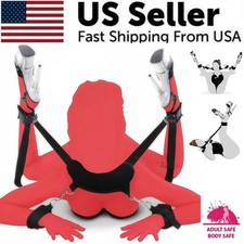Bed Bondage Kit Hand Ankle Cuffs Restraint Straps Set Sex Play BDSM for Couples