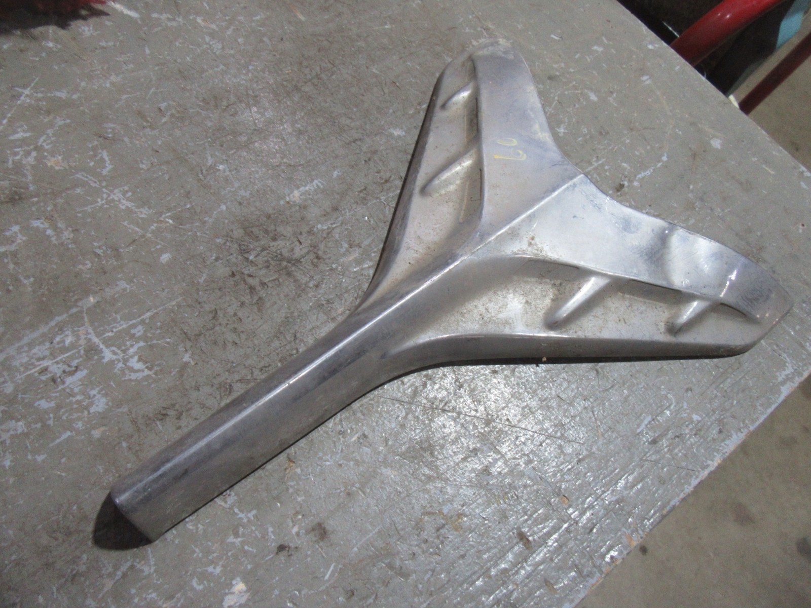 1960 Chevrolet Impala 2 door exterior side airplane spear trim molding piece