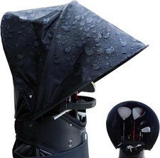 Golf Bag Rain Cover - Universal Golf Club Bag Upgraded black version