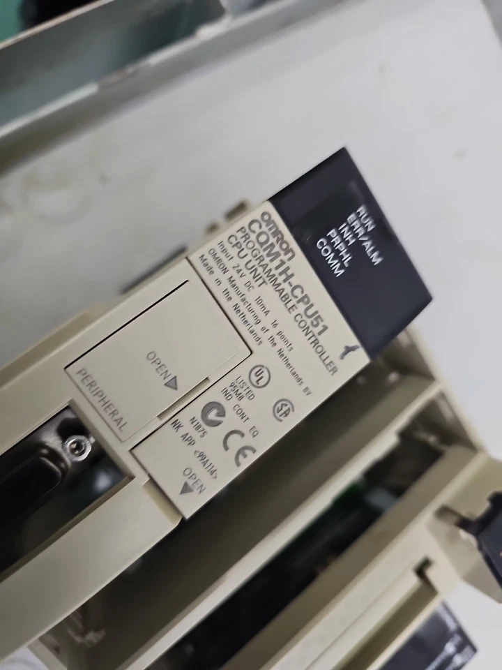 CQM1H-CPU51 Unita' centrale Omron Controller CPU Unit PLC Sysmac + CPM2C - Imagen 2 de 4