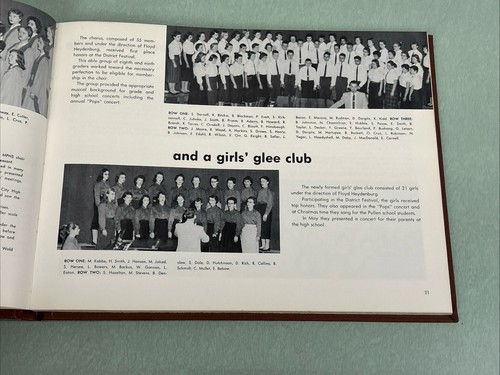 Vintage Mt Pleasant High School Michigan Yearbook Lot 1957-1960 The Derrick - Picture 8 of 24