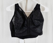 Playtex Women's Wireless Bra Full Coverage Smoothing Black Size 42DD