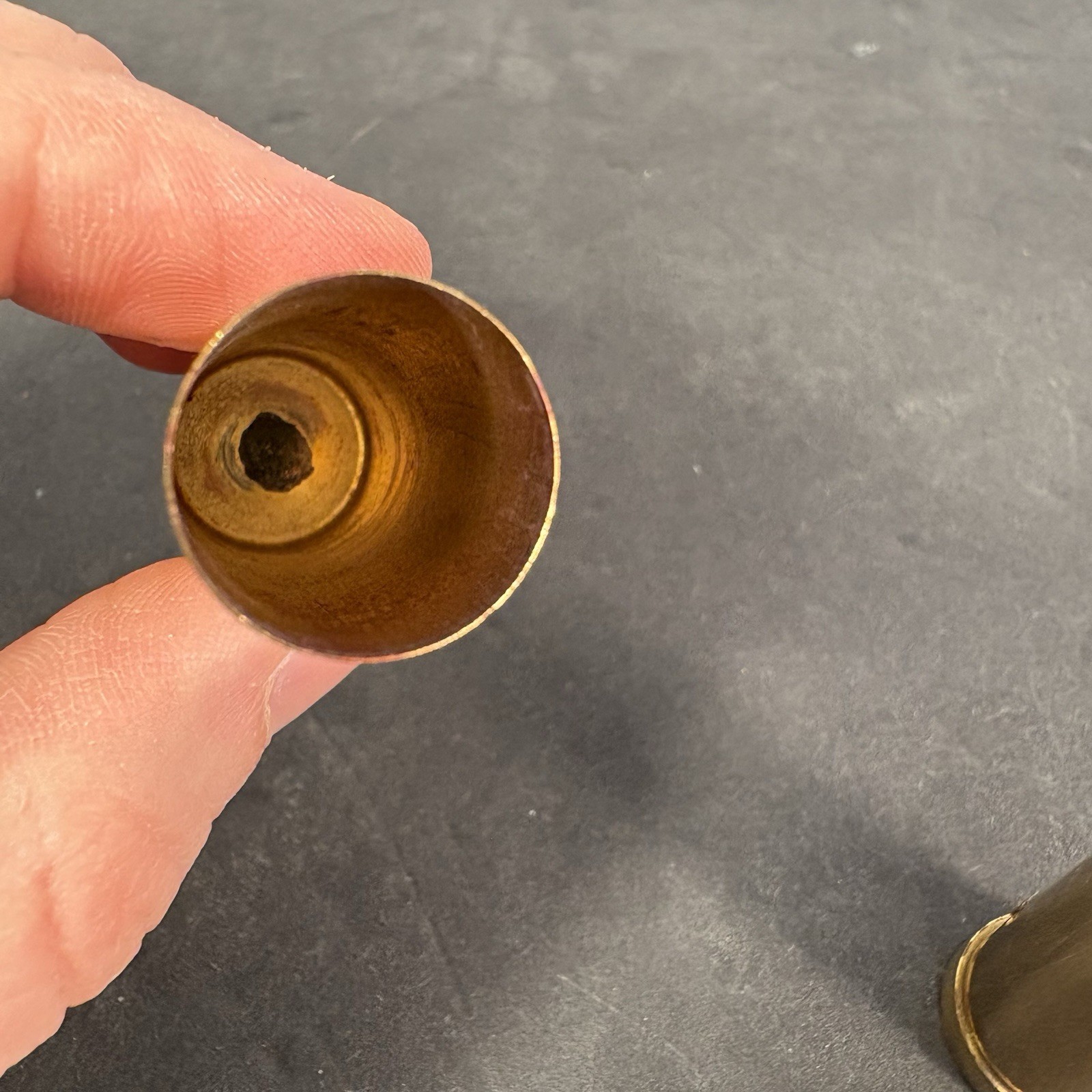 Vintage Rare Salvador Flato Spider Brass Lipstick Case