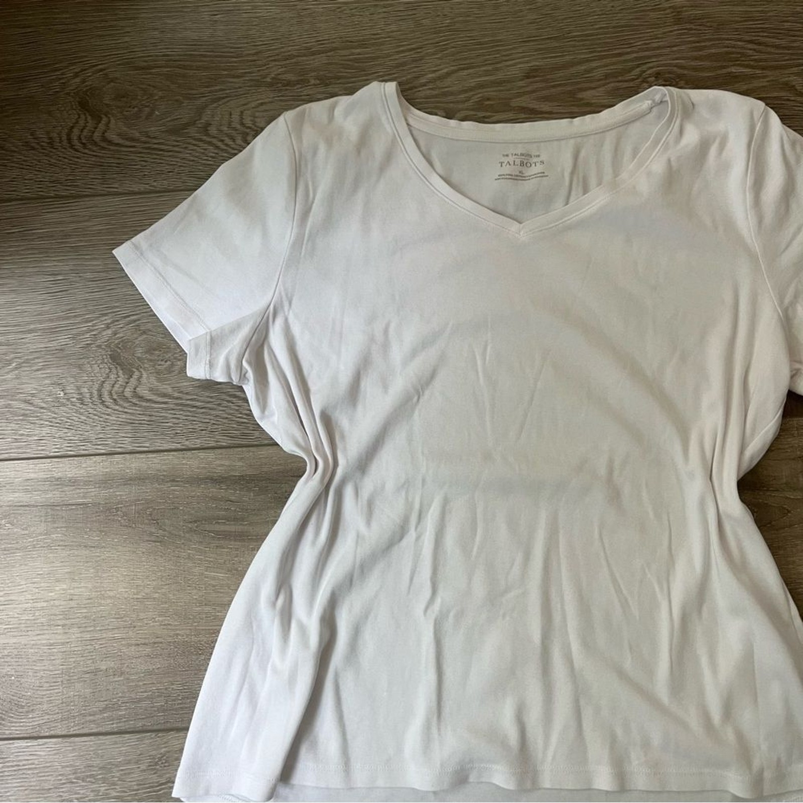 Talbots Basic White Tee - image 1