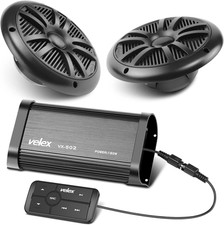 Marine Bluetooth Amplifier Speaker Package  