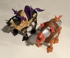 He-Man MOTU Stridor & Night Stalker 2 Horse Combo Vintage 1983 Stickers weapons