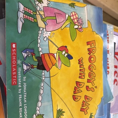 5 Froggy Books Baby Sister, Goes To School, Sleepover, Gets Dressed, Day W/ Dad