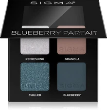 Sigma Beauty Quad Eyeshadow Palette Blueberry Parfait 4g
