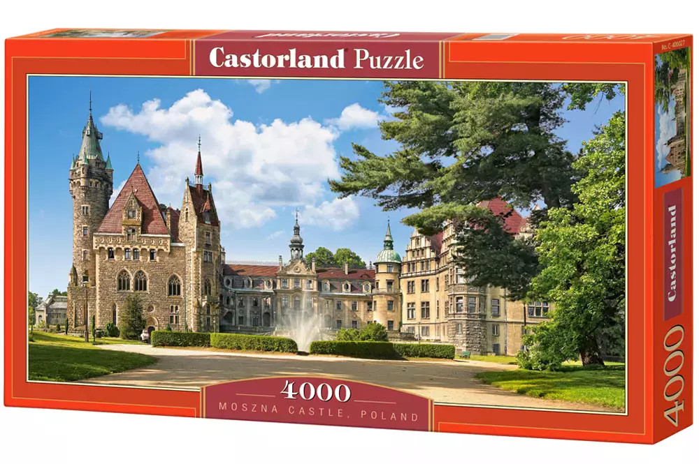 5904438400027 Puzzle 4000 elementów. Zamek w Mosznej Castorland