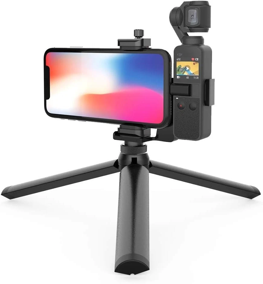 Telefonhalterung, Stativ, kompatibel DJI Osmo Pocket, iPhone, Smartphone - Bild 3 von 4