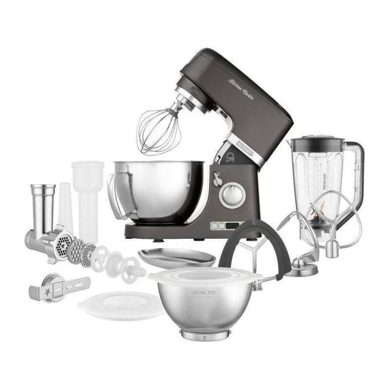 Robot pâtissier Sencor STM 7878BK noir 4.5L multifonction