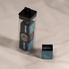 Silver Cup / Championship Billiard Chalk - 4 pack Powder Blue