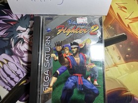 Virtua Fighter 2 Longbox ( Sega Saturn, 1996) CIB Complete With Manual *Tested*