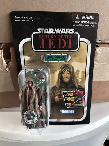 Unpunched Star Wars The Vintage Collection Lando Calrissian Sandstorm Outfit New