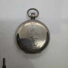 New ListingMassive Elgin 1882 Solid Coin Silver 18s Antique Keywind Pocket Watch Runs W/Key