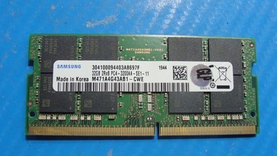 Lenovo P15s Gen 1 Samsung 32GB 2Rx8 SO-DIMM Memory RAM M471A4G43AB1-CWE