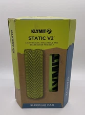Klymit Static V2 Sleeping Pad Lightweight Inflatable Polyester 72 x 23 x 2.5inch