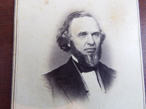 Original 1860s Civil War Era Matthew Brady Photograph Man With A Beard Head - Picture 3 of 6
