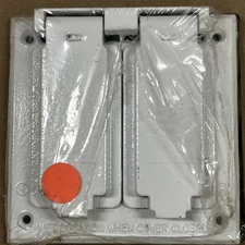 Pass & Seymour P&S Weatherproof Double Toggle Switch Cover CA2W