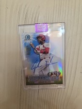 2025 Topps Archives Jordan Walker Bowman Chrome Auto 23/50 St. Louis Cardinals