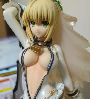 Saber Fate Figure EXTRA CCC Alphamax Anime Character Collectible